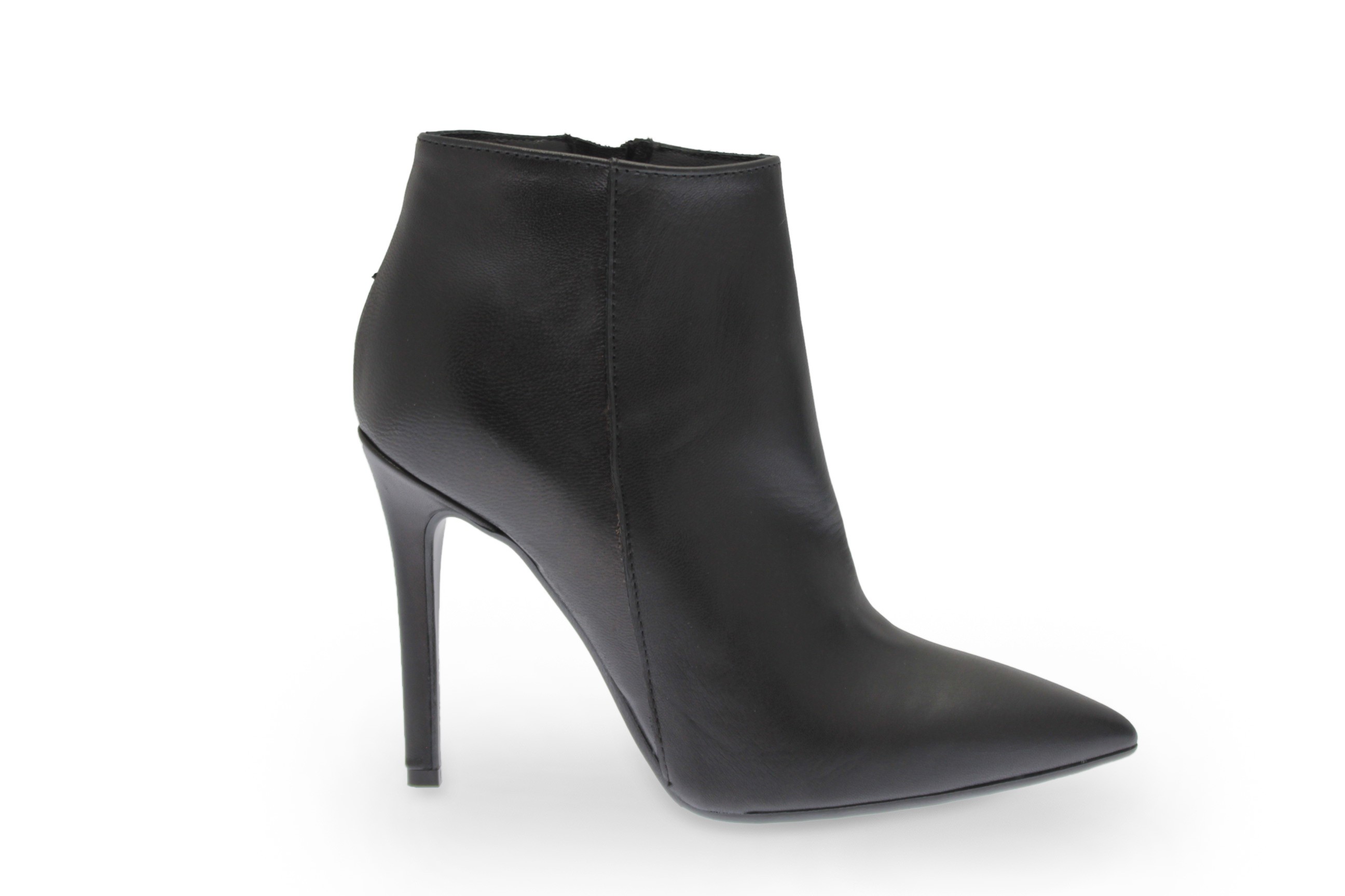 bottines à talon noir grands boulevards
