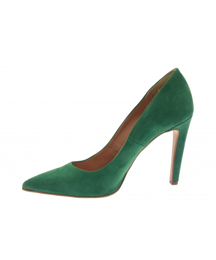 Escarpin Lucinda : Daim Vert