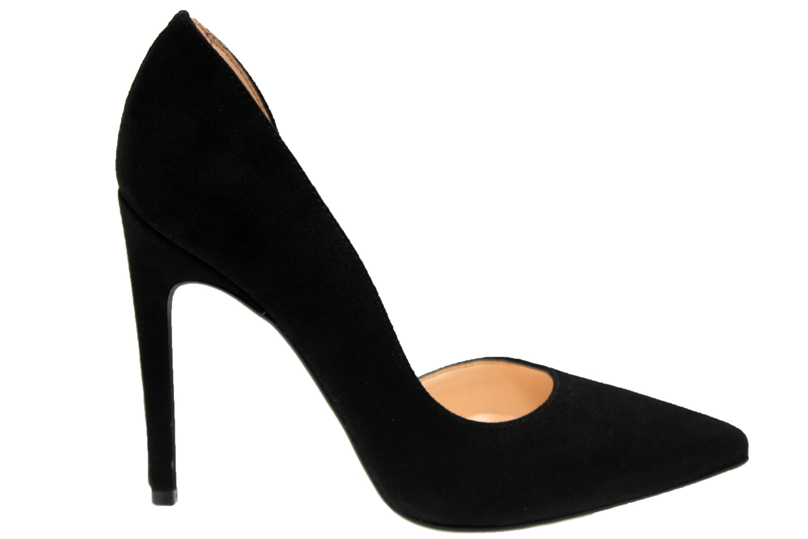 escarpin daim noir