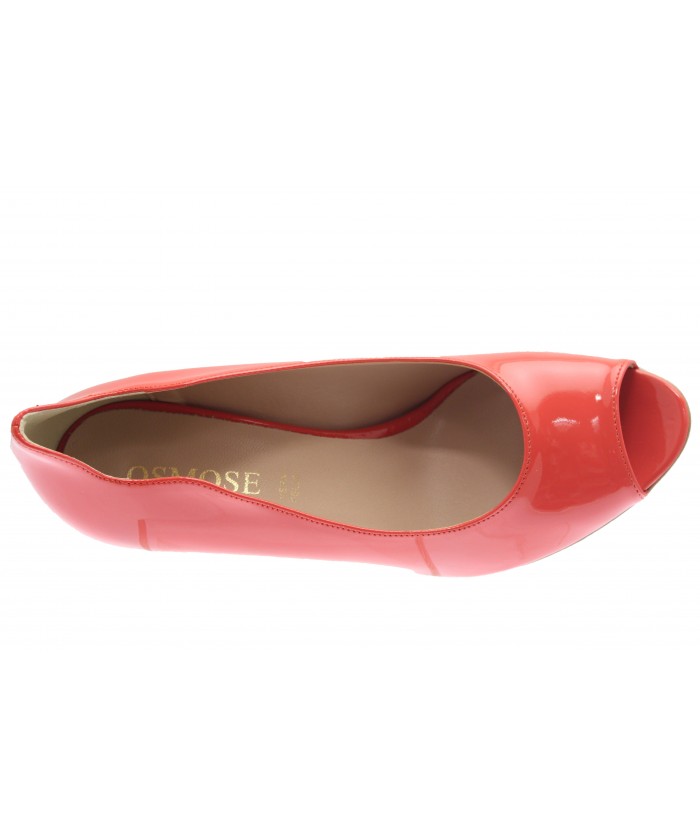 Escarpins corail petit talon deals