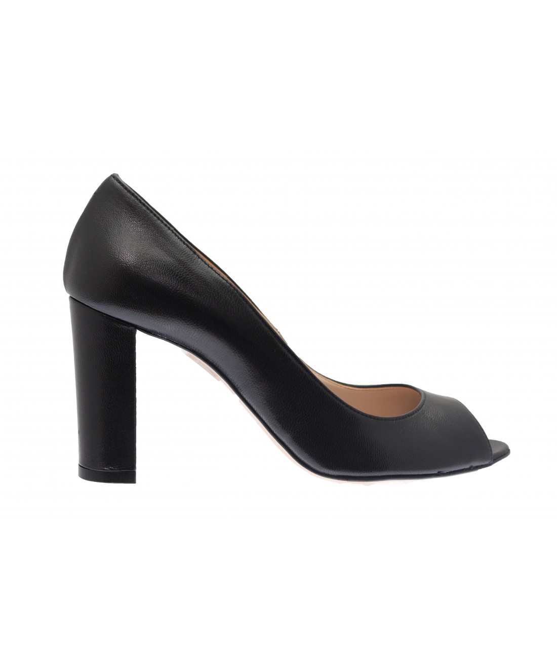 escarpin a talon carré