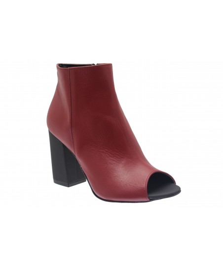 Sandales Balizza Vintage En Cuir Ajouré - Marron - Taille 37 - Talon 6.5 Cm