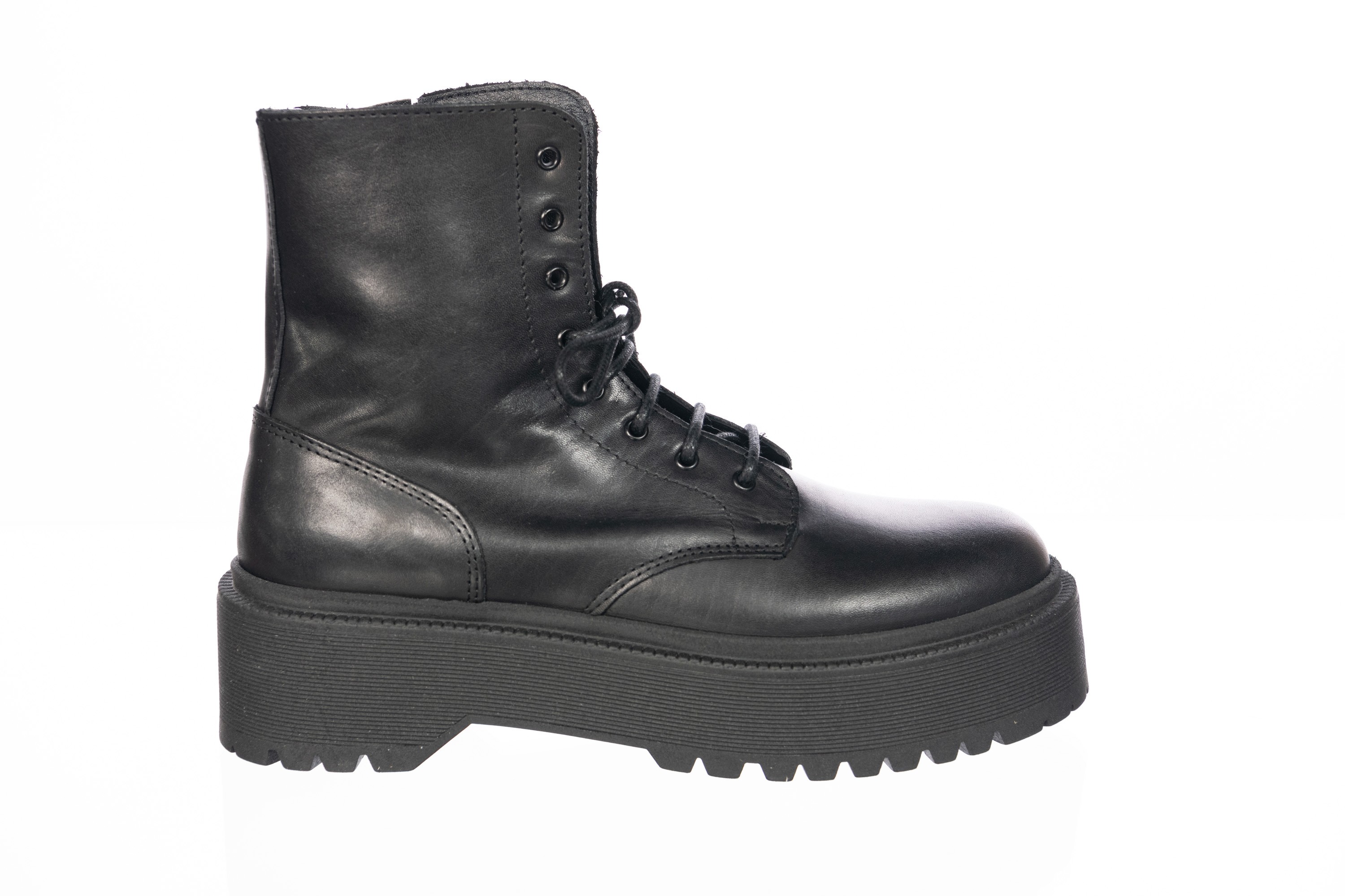 bottines lacets plateforme