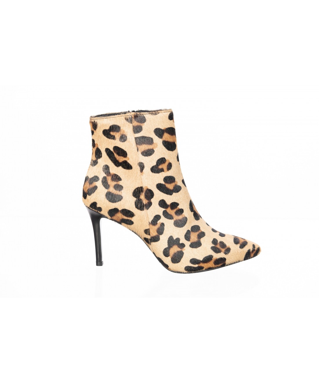 La touche féline OSMOSE Shoes Paris en bottine leopard à petit talon!