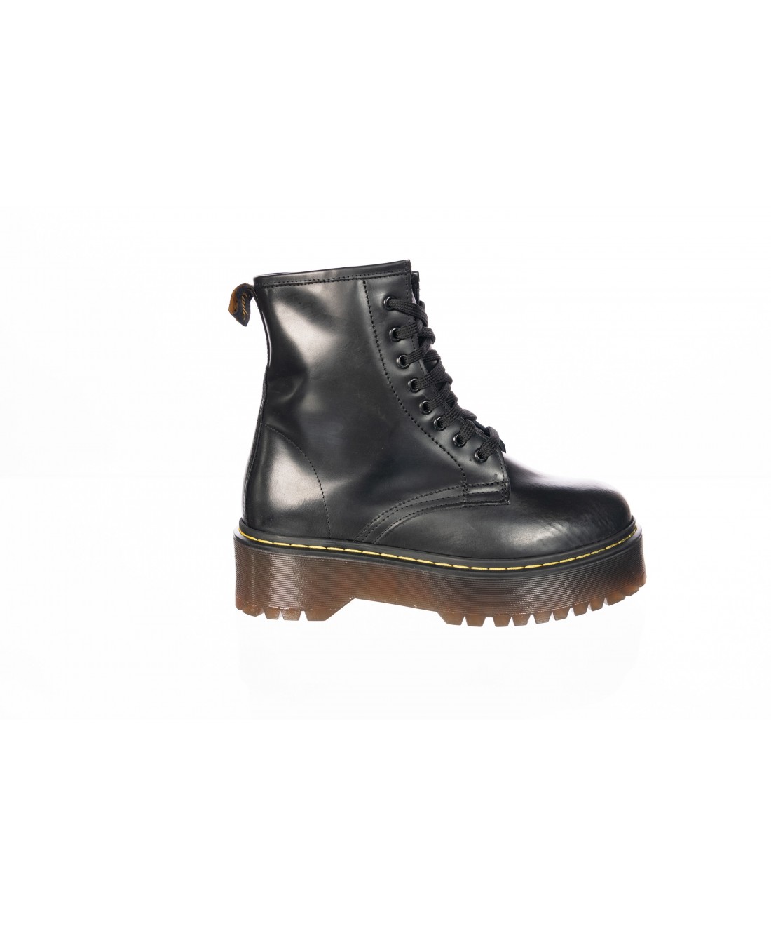 bottines plateforme cuir