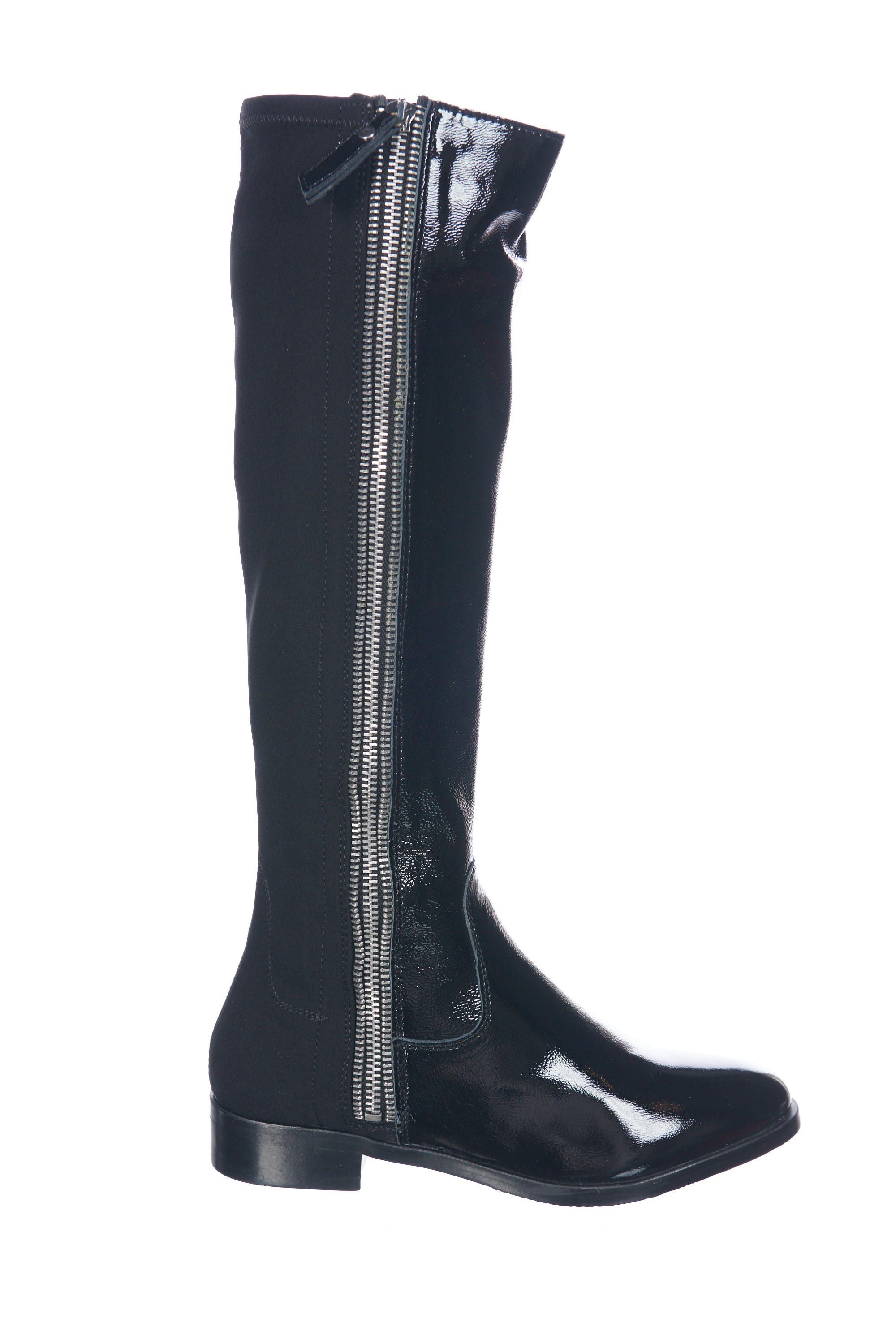 bottes cavalières noires femme