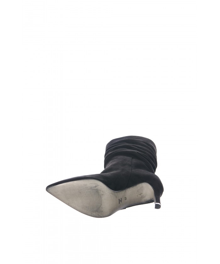 botte noir daim