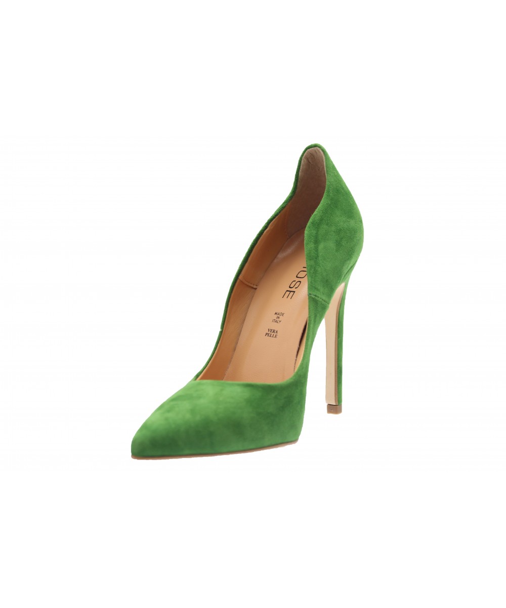 escarpins vertes