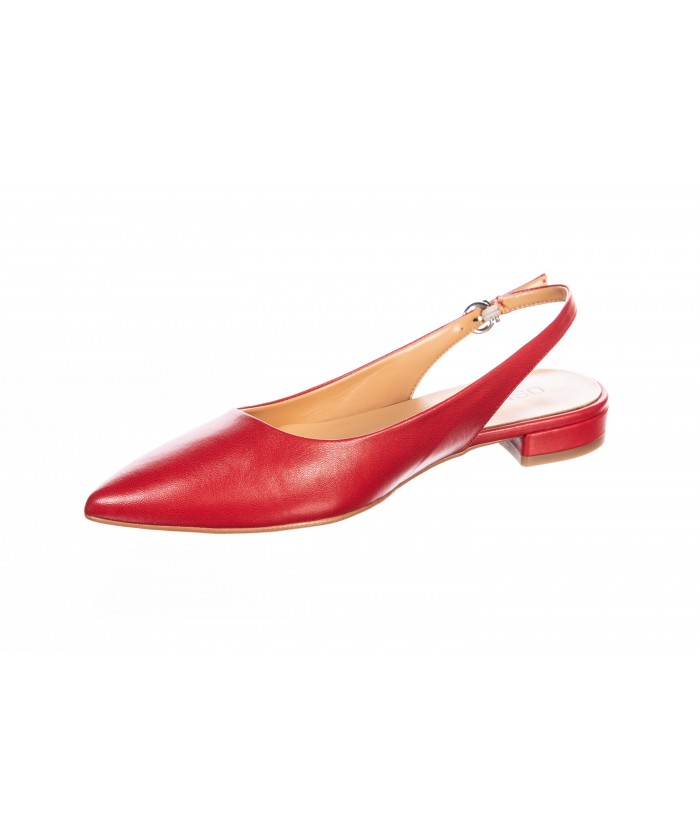 Sandale Taya : Cuir Rouge