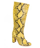 BOTTES PYTHON JAUNE