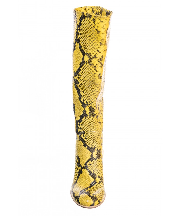 BOTTES PYTHON JAUNE