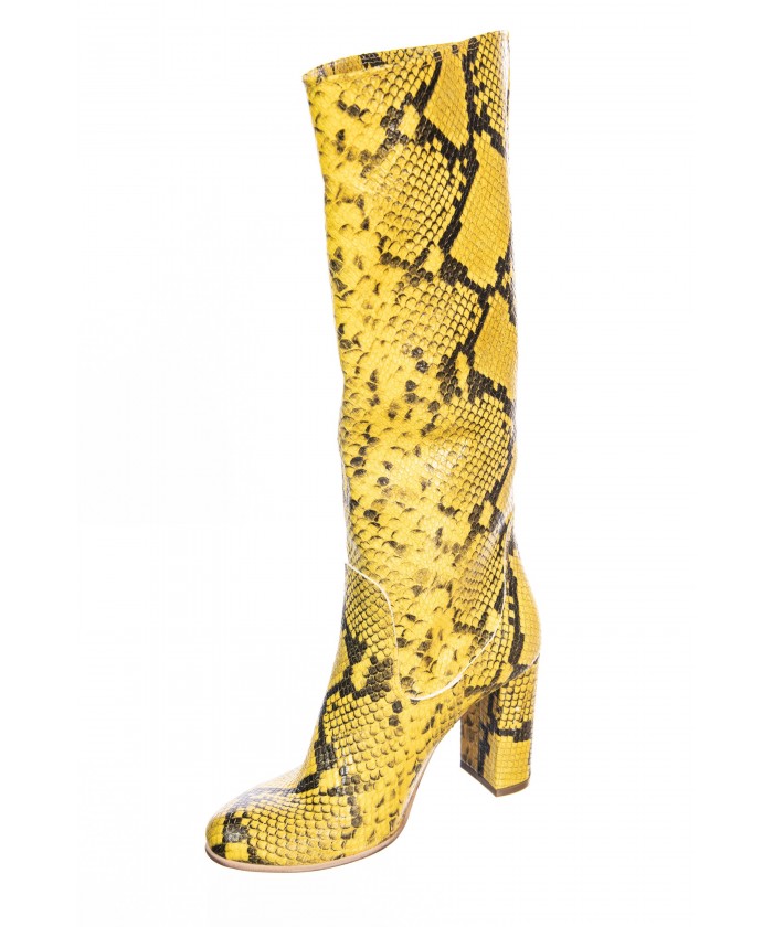 BOTTES PYTHON JAUNE