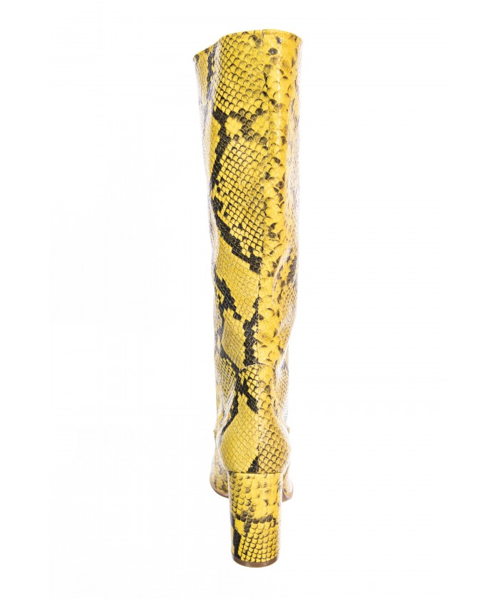 BOTTES PYTHON JAUNE