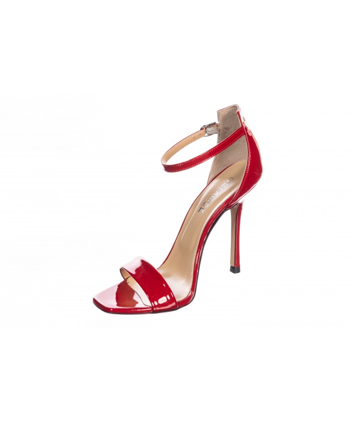 Sandale Vernis Rouge