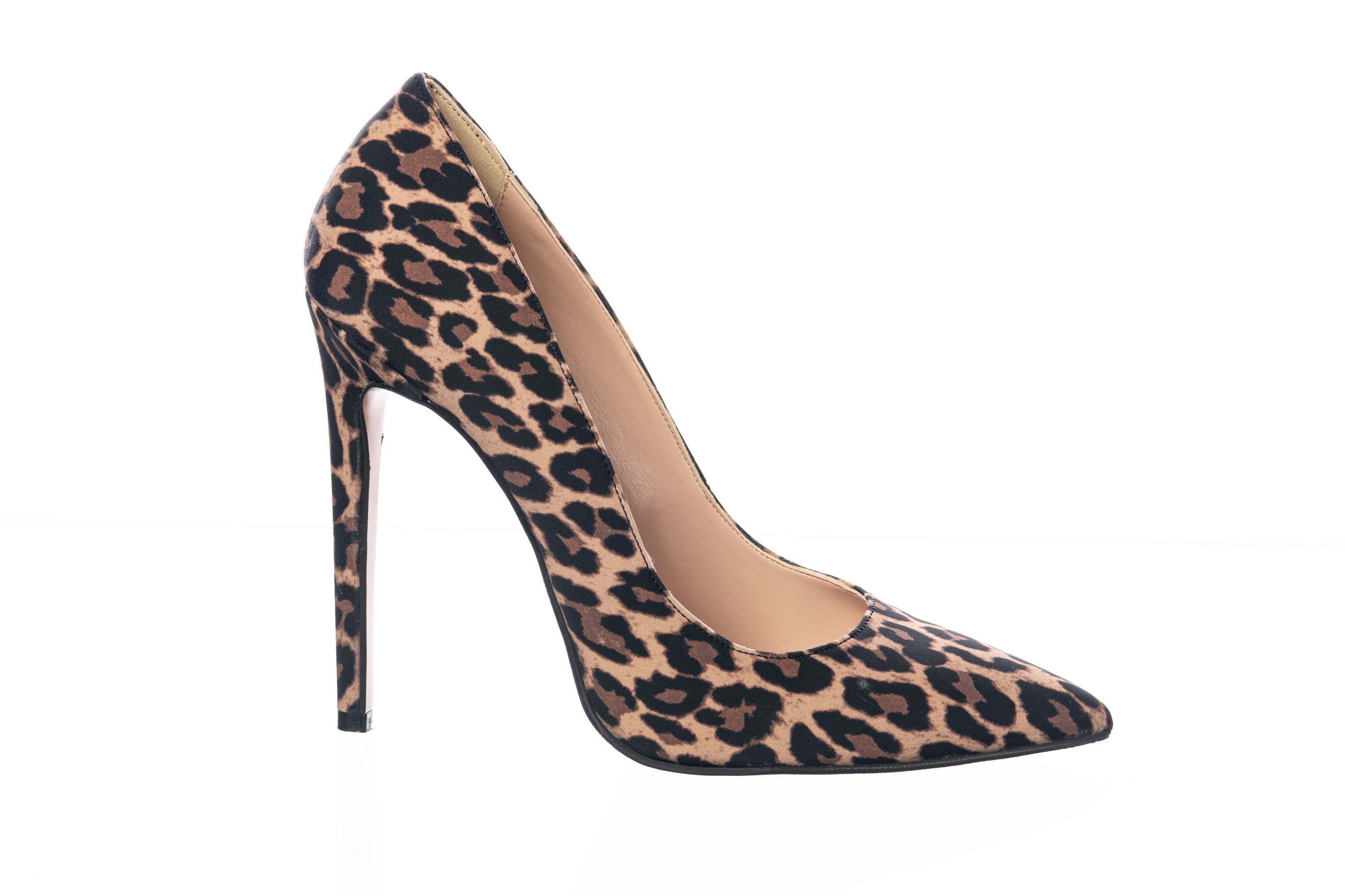 chaussure compensée leopard