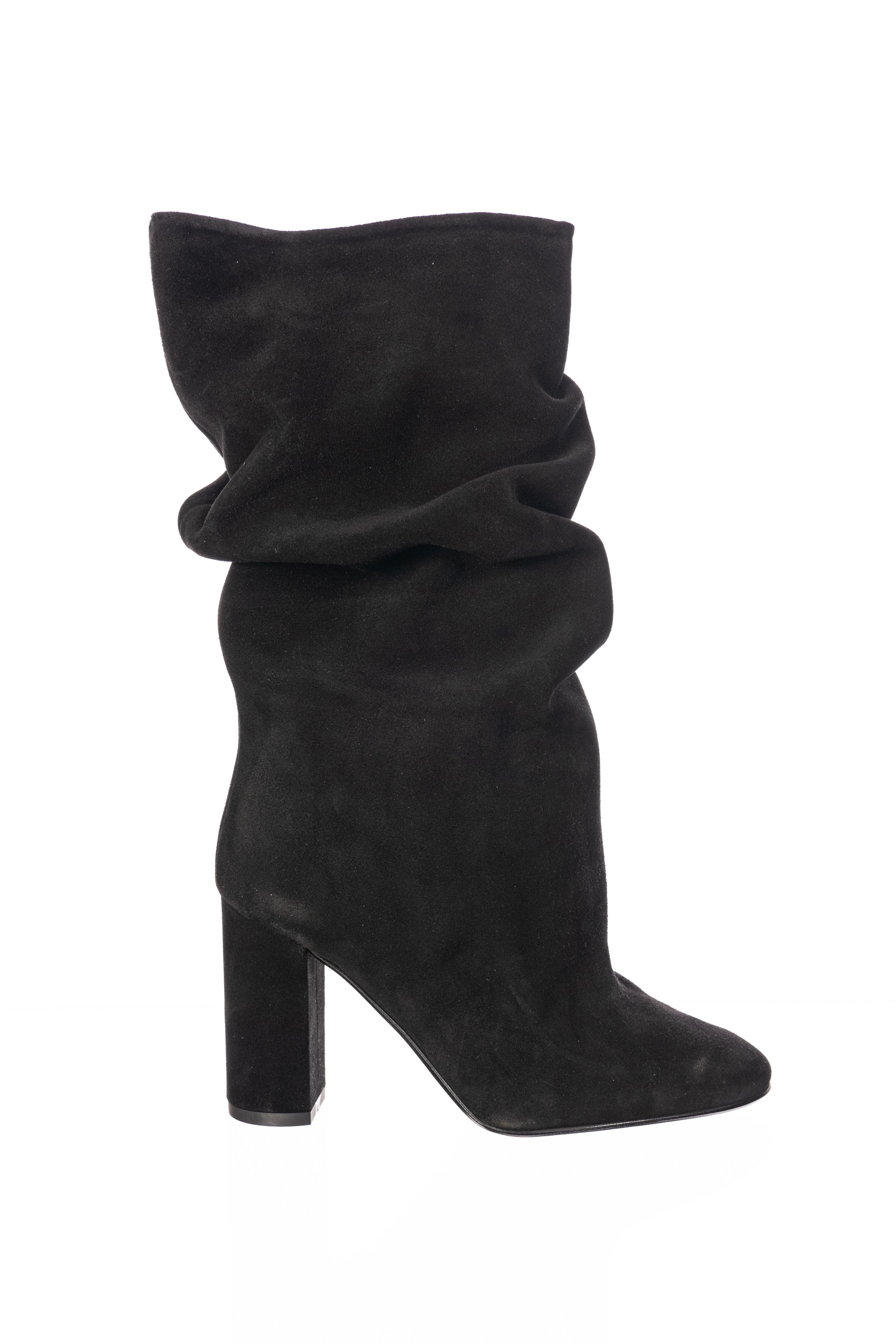botte plissée femme