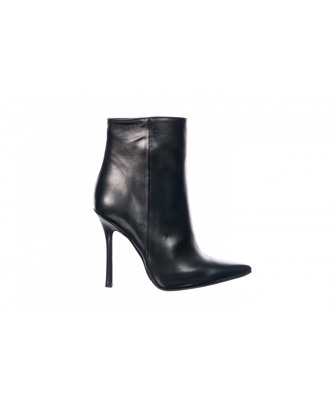 bottines noir pointu a talon