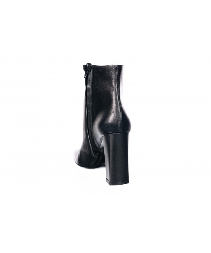 PARKA CUIR NOIR