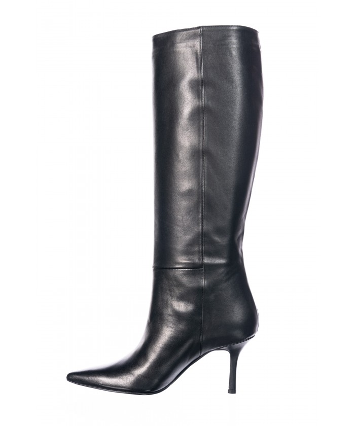 Botte Cecile cuir noir