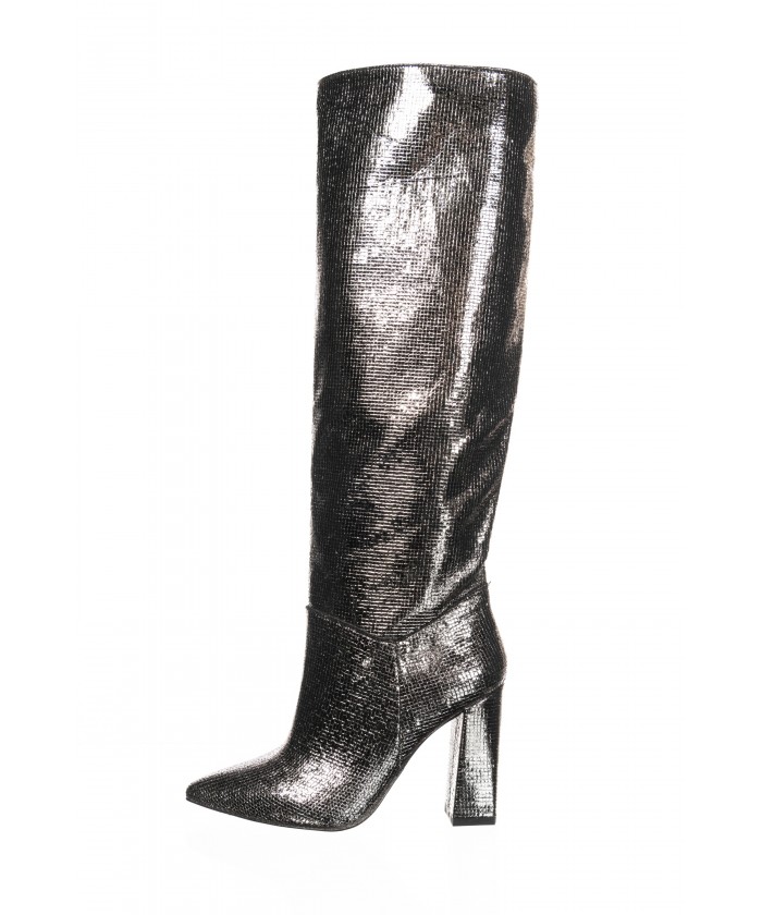 boots homme talon carré