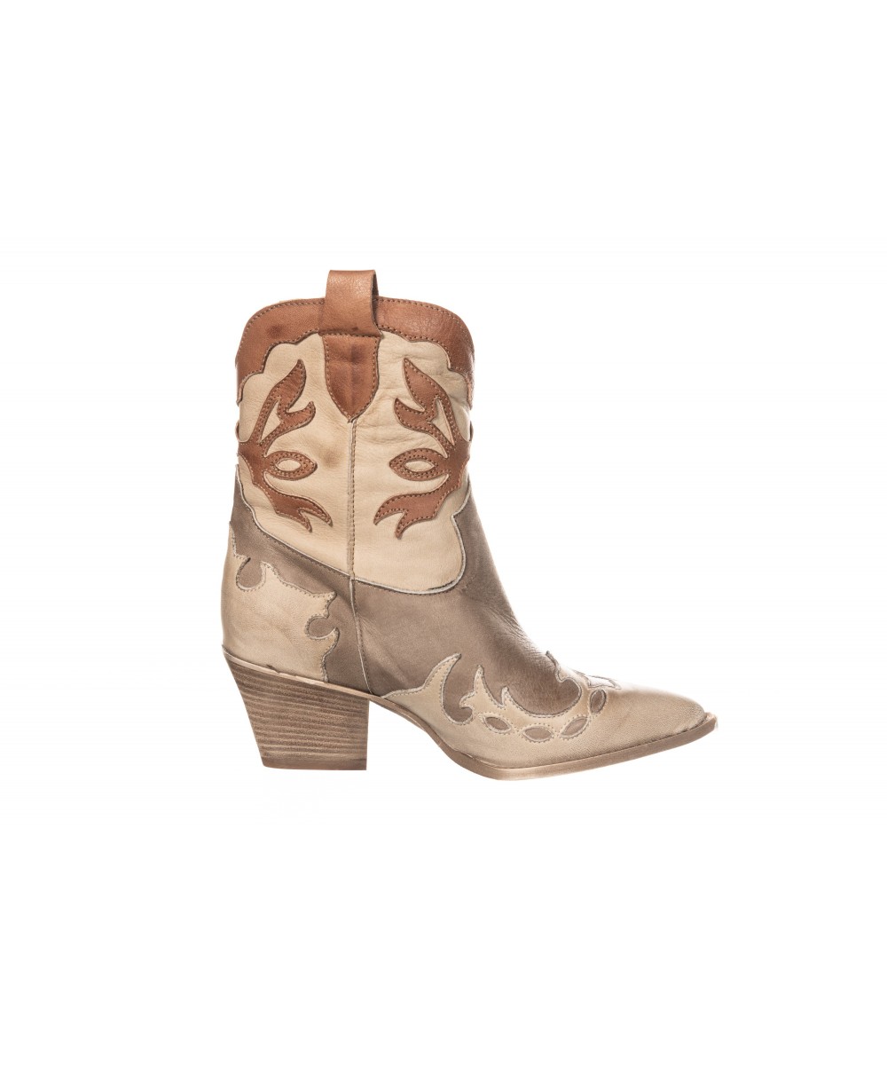 Nouvelle boots santiag femme multicolore au design si caliente OSMOSE