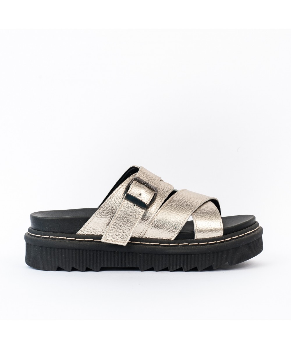 sandale bride croisée