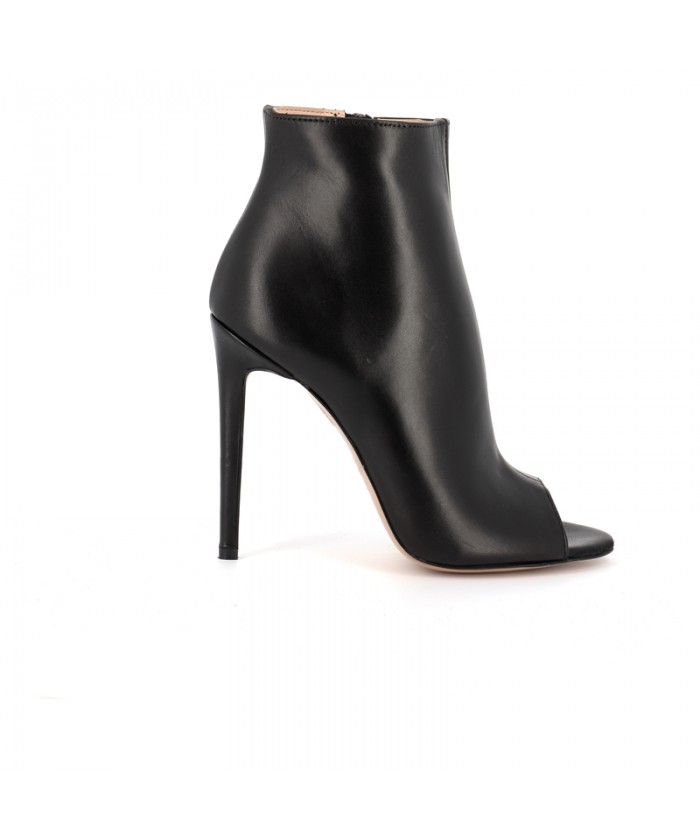 Bottine talon deals aiguille noir