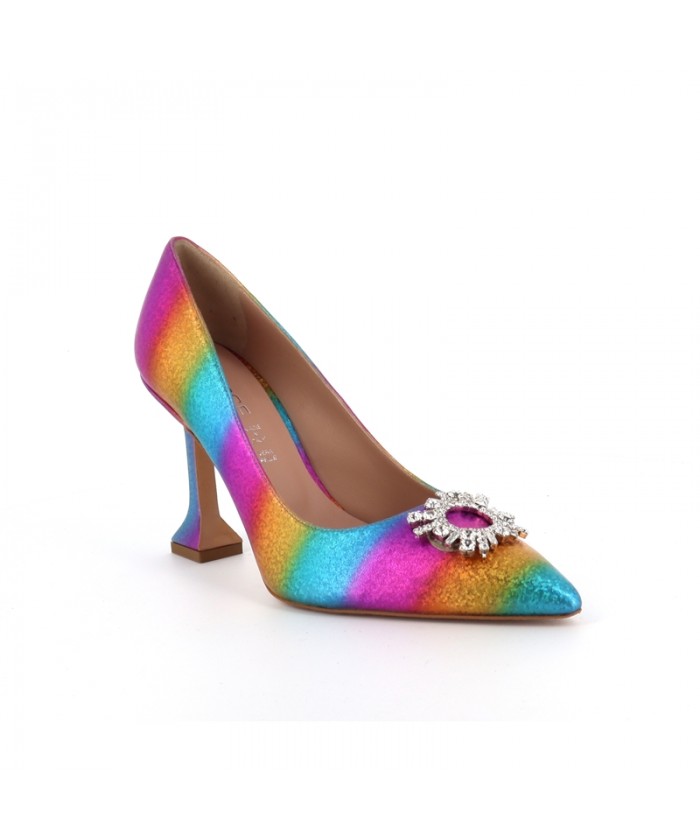 Escarpin arc deals en ciel