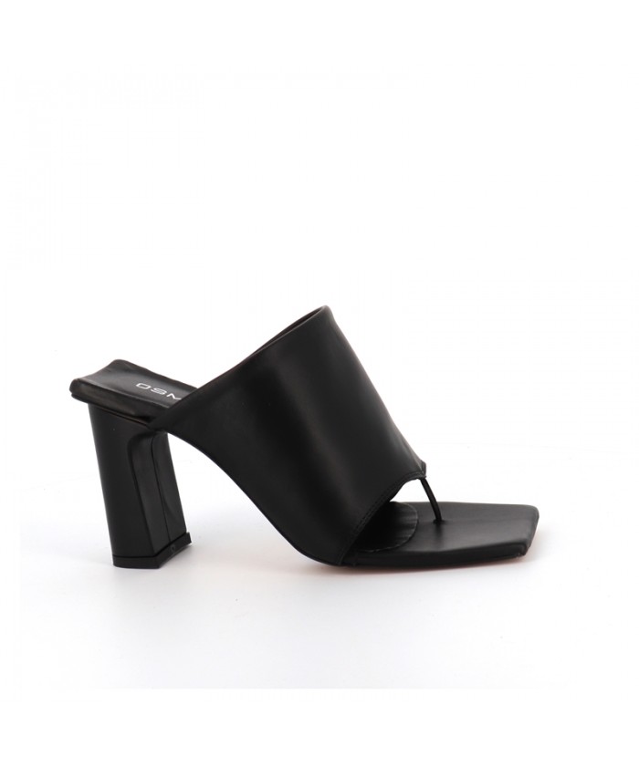 SANDALE GILA CUIR NOIR