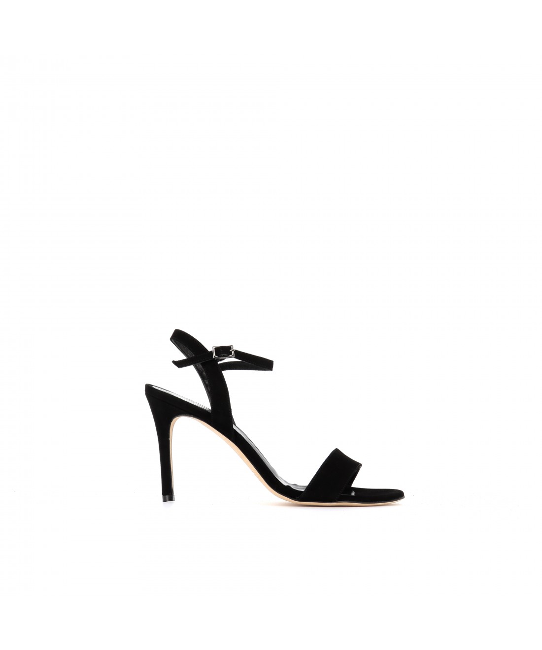 sandale daim noir