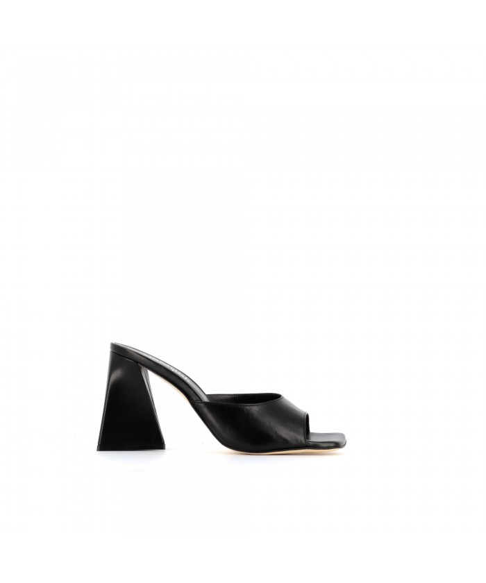 MULE ROCKET CUIR NOIR