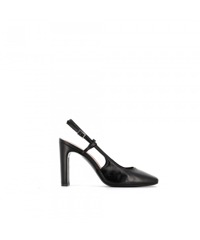 ESCARPIN WANDA CUIR NOIR