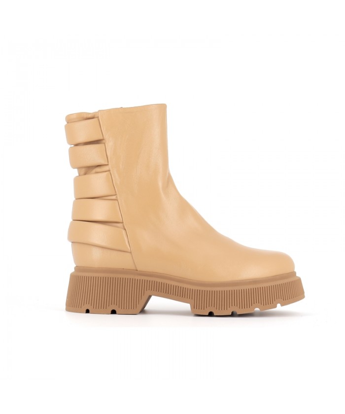 Boots Kenya : Cuir Camel