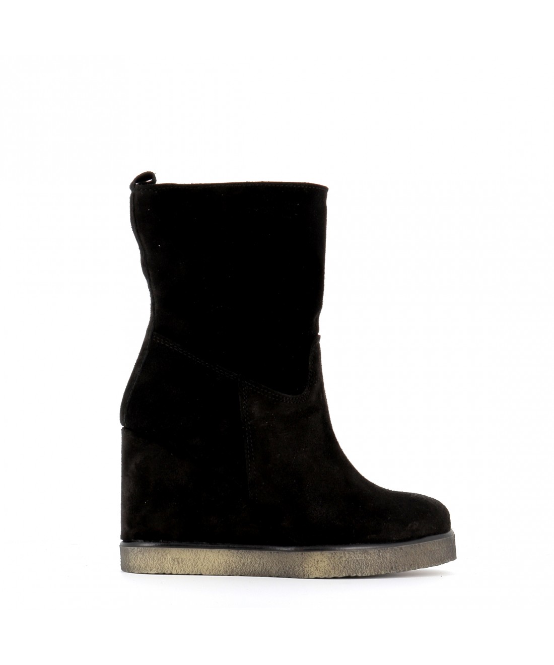Bottes clearance compensées daim