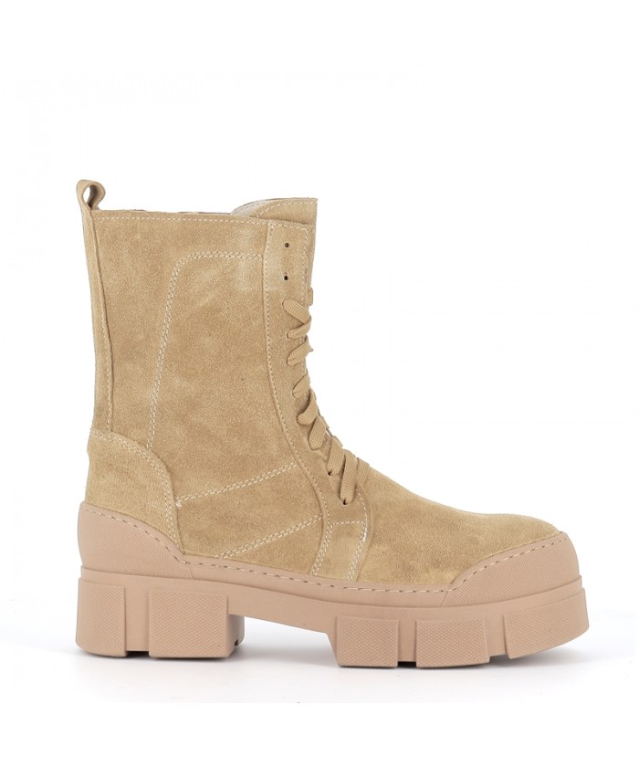 BOOTS MALIKA DAIM BEIGE