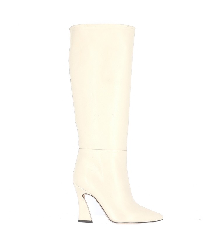 BOTTE LUNA 95 CUIR BEIGE