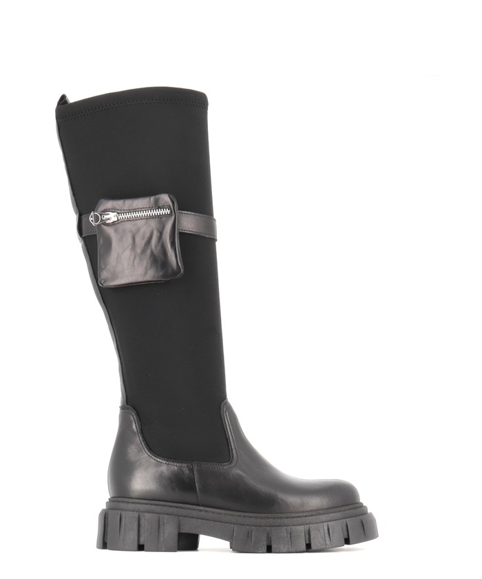 BOTTES OLYMPE CUIR ET NYLON...