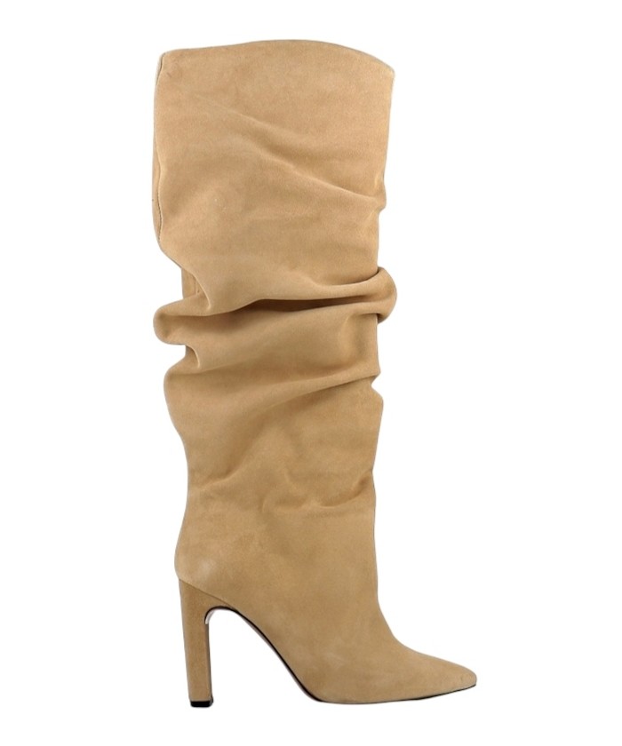 Botte Leila Daim Beige...