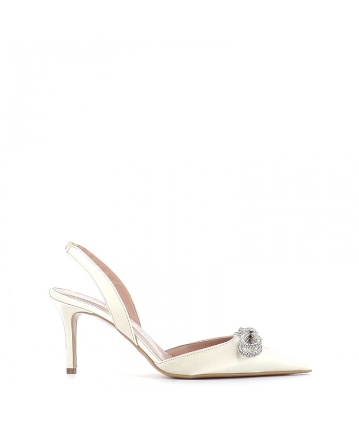 ESCARPIN ROSALIE SATIN BEIGE