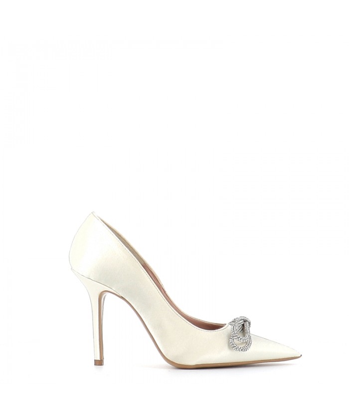 ESCARPIN TRACY SATIN BEIGE