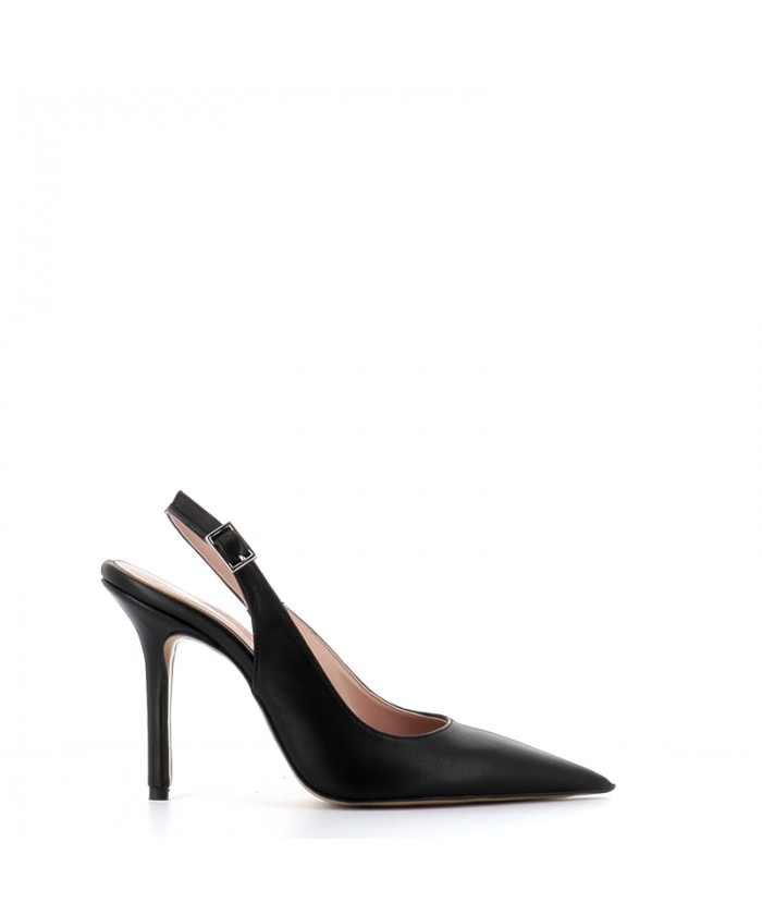 ESCARPIN CARLITA CUIR NOIR