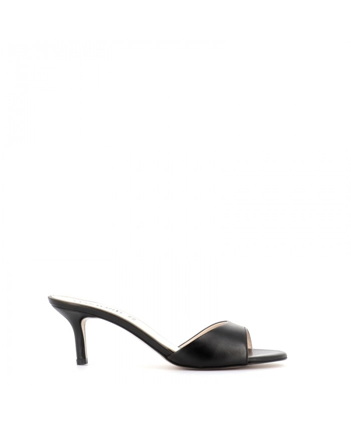 MULE SUZY.2 CUIR NOIR