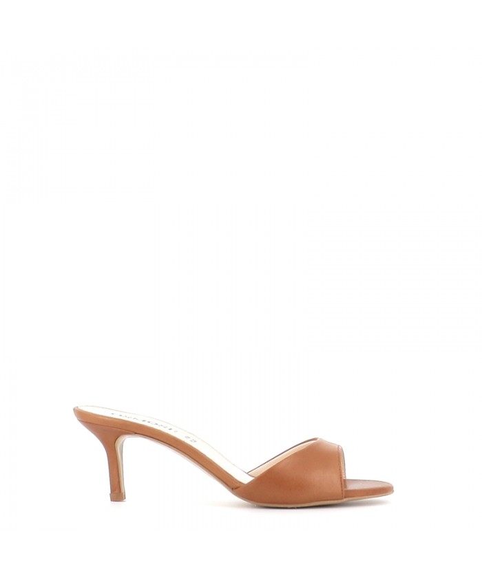 MULE SUZY.2 CUIR CAMEL