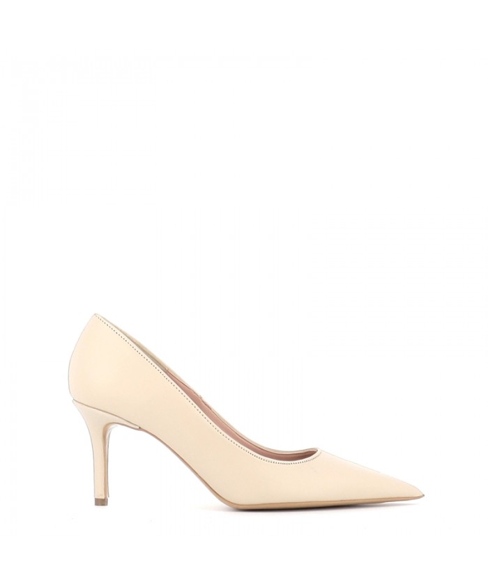 ESCARPIN DIANA CUIR BEIGE