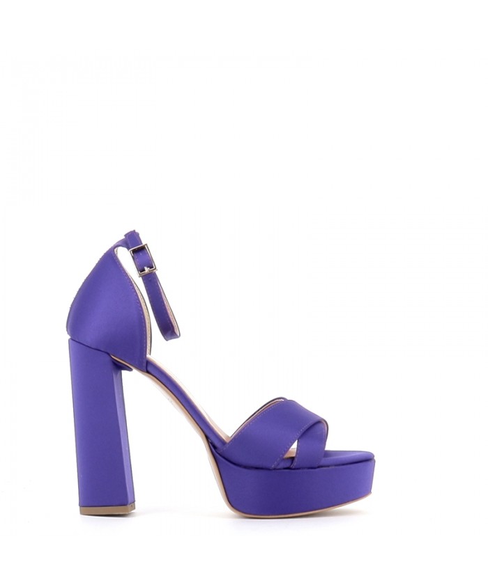 SANDALE GINA SATIN VIOLET A...