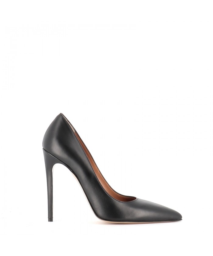 ESCARPIN HUDA120 CUIR NOIR