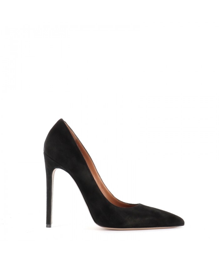 ESCARPIN HUDA120 DAIM NOIR