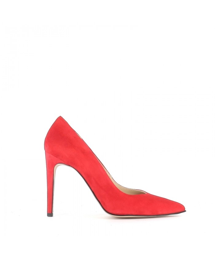 ESCARPIN LAURA DAIM ROUGE