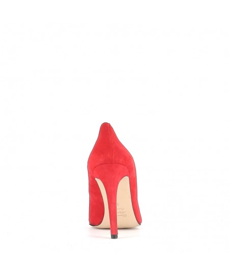 Chaussure Semelle Escarpin Cuir Rouge Grande Taille Pour Femme