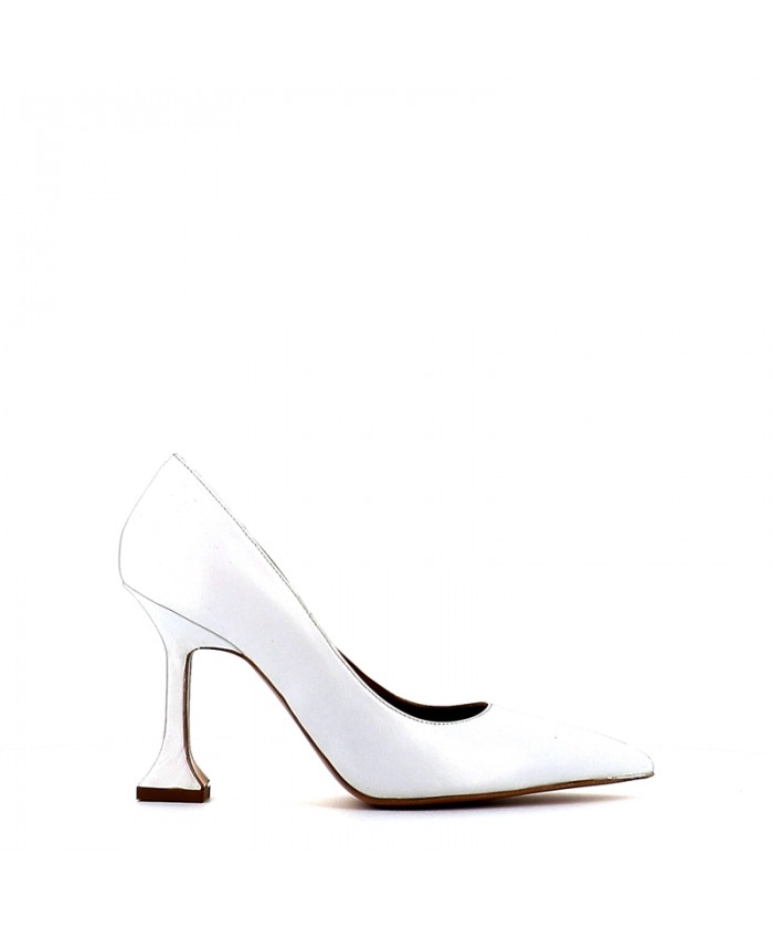 ESCRPIN HUDA CUIR BLANC